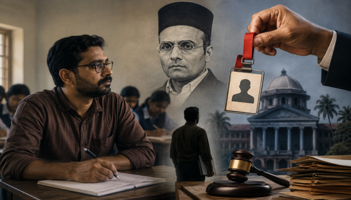Kerala teacher suspended for framing a question on VD Savarkar moves High Court.