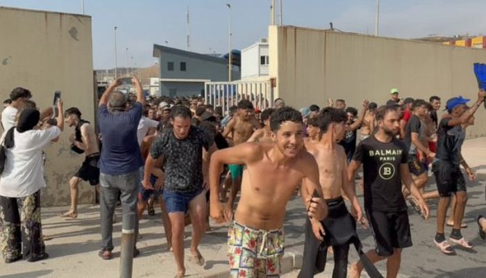 Thousands illegally enter Spain’s Ceuta from Morocco; hundreds of migrant children left stranded