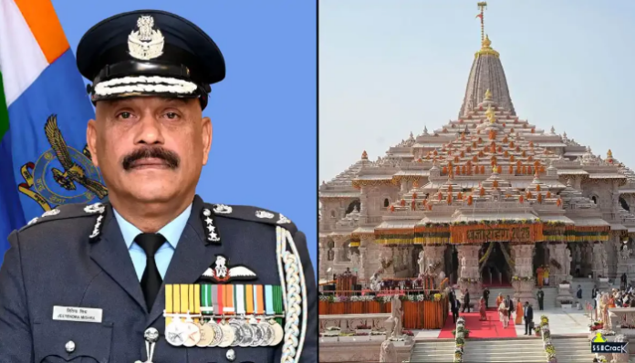 Retired Air Marshal Jeetendra Mishra to be Ram Temple’s first CEO.