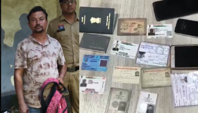 Chhattisgarh police have arrested an illegal Bangladeshi national who had been living in India for 19 years.