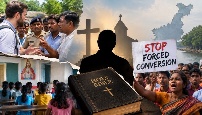 Locals have confronted people involved in Christian religious activities and said that vulnerable communities and children were being targeted.