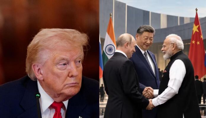 US President Donald Trump has signed a Russia sanctions bill giving his administration the power to impose tariffs of up to 100% on major buyers of Russian oil and gas.