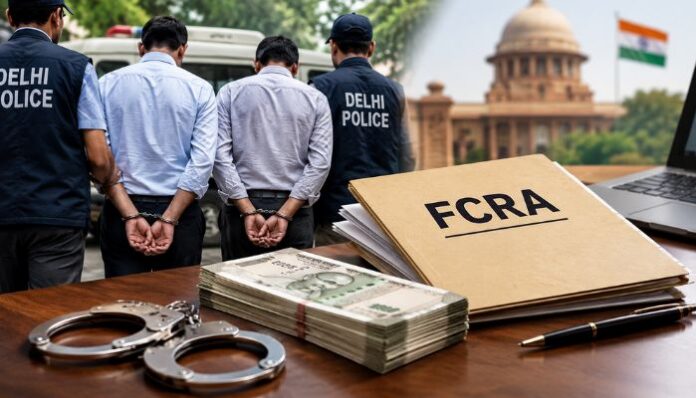 2 MHA officials held for seeking illegal gratification for FCRA registration.