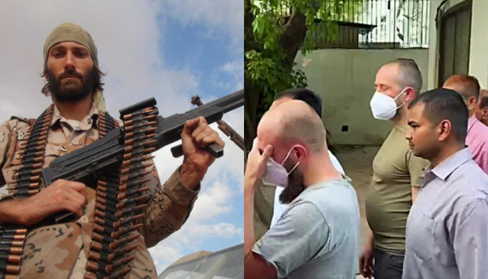 Seven foreign individuals arrested in March on terrorism allegations are connected to a drone strike targeting a plane in Myanmar.