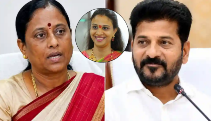 Cabinet Minister Konda Surekha was sacked by Chief Minister Revanth Reddy.