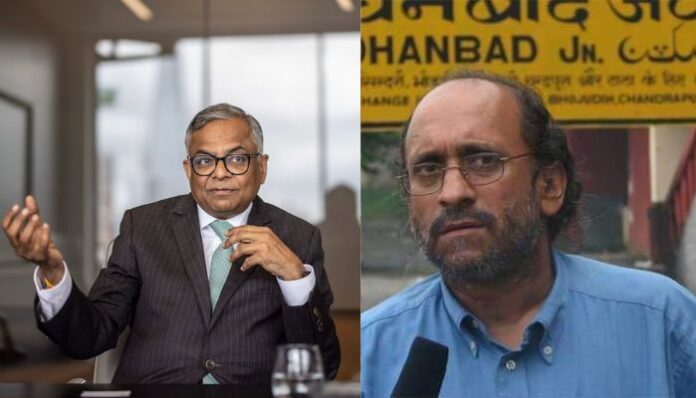 Far-left Journalist Paranjoy Guha Thakurta apologised within hours of sharing an unverified WhatsApp message making allegations about N Chandrasekaran, chairman of Tata Sons.