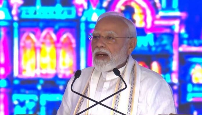 Prime Minister Narendra Modi doubled down on his “naraz fufa ji” remark while speaking about India’s development and infrastructure push in Gujarat.