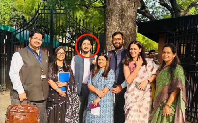 Jindal global law school professor Arijeet Ghosh indian administered kashmir