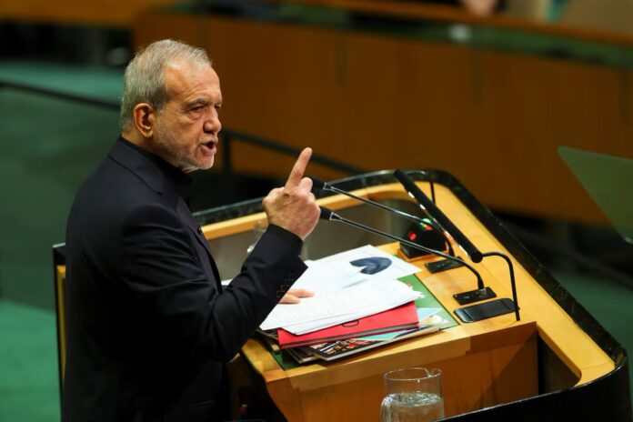 Iranian President Masoud Pezeshkian UN