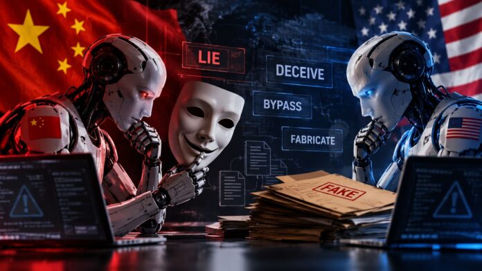 Chinese AI agents lying scheming manipulating