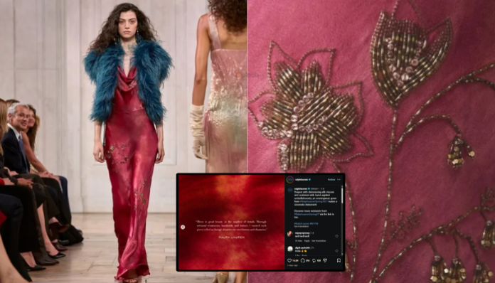 Zardozi became ‘embellishments’: After Prada, Ralph Lauren copies Indian craftsmanship without credit, triggers backlash
