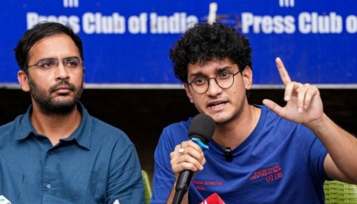 CJP leaders Ashutosh Ranka and Saurav Das have been sent to 5-day judicial custody.