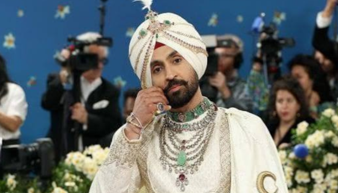 Reports suggest that Diljit Dosanjh visited a monument in Agra using his old Aadhaar Card.