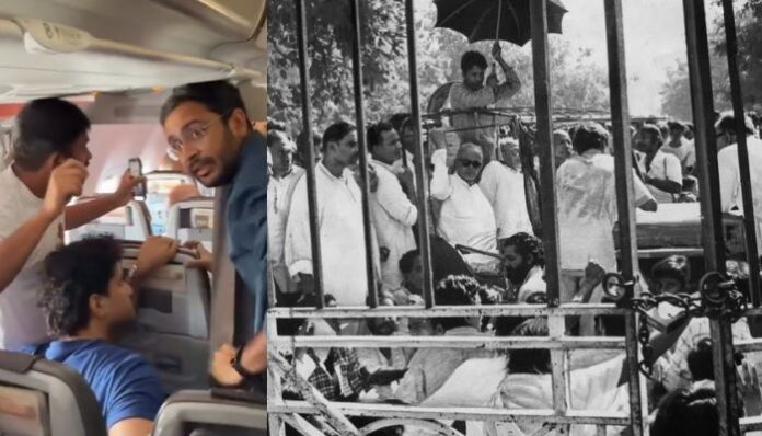 Abhijit Dipke invoked Indira Gandhi’s Emergency after he and two fellow Cockroach Janta Party leaders were detained at Delhi airport ahead of a planned Jantar Mantar protest.