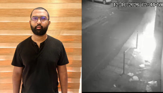 Eldo Paul was taken into custody after he attacked a synagogue in Kochi.