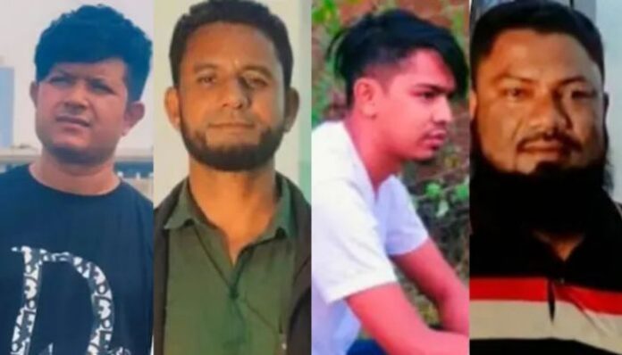 Mohammad Fayaz and 3 other accused (Image via India Today)