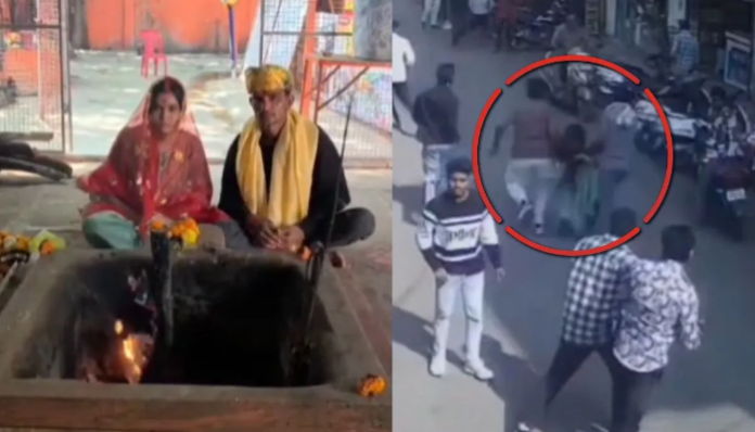 Muslim woman's family attacks Hindu husband, takes her away after wedding ceremony.