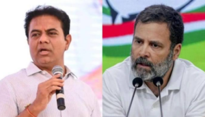 Tr Rama Rao BRS leader KT Rao hits out at Rahul Gandhi: Read details