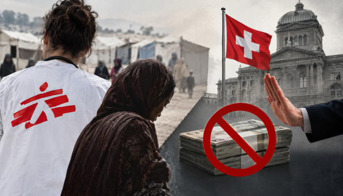 Swiss authorities have stopped the funding of NGO Doctors without Borders.