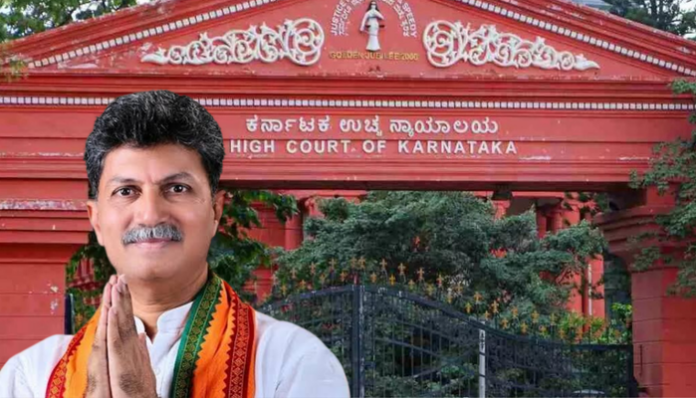 Karnataka High Court stays proceedings against BJP leader Ravi Patil.