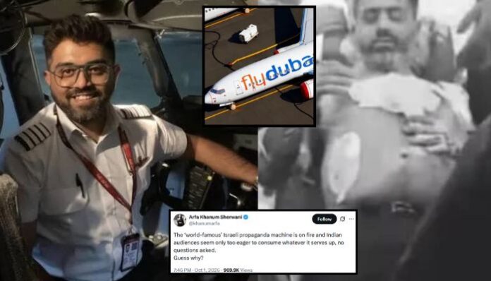 Captain Smit Machchhar helped avert a potential mid-air disaster after his co-pilot attacked him during a Flydubai flight to Tel Aviv.