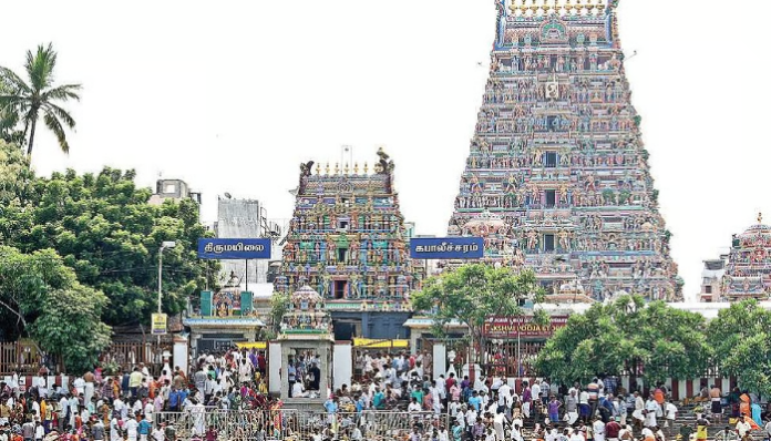 The matter of idol theft at Sri Kapaleeswarar Temple is heard by the Supreme Court.