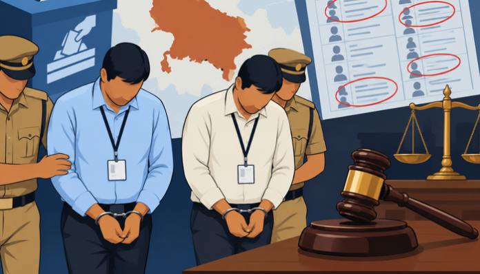 Legal action ordered against two election officials in UP,