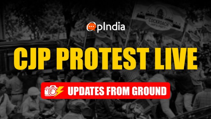 CJP protest LIVE UPDATES from the Ground at Jantar Mantar