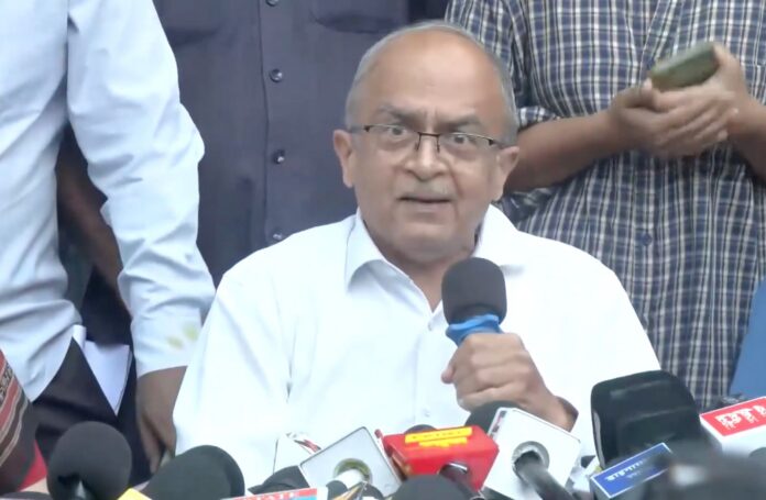 Prashant Bhushan regime change