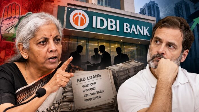 Nirmala Sitharaman IDBI Rahul Gandhi