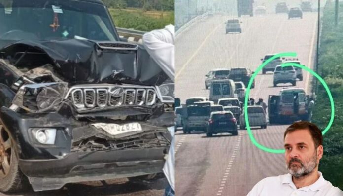 Convoy of Rahul Gandhi collides with ambulance on Purvanchal Expressway; Gandhi reported safe: Here's what happened 